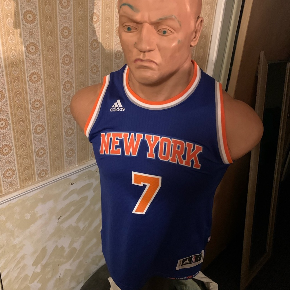 NY Knicks kids #7 Anthony adidas basketball jersey